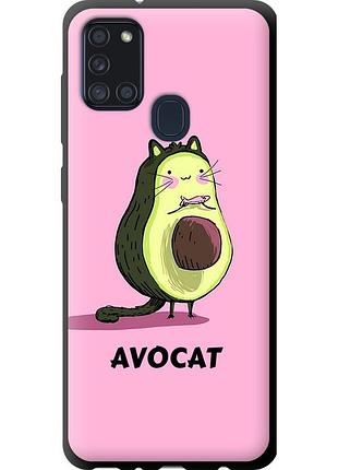 Чехол tpu на телефон samsung galaxy a21s a217f avocat "4270b-1943-58250"