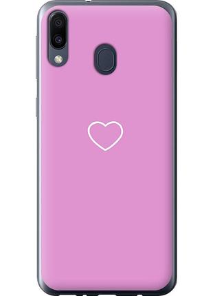 Чехол силиконовый на телефон samsung galaxy m20 сердце 2 "4863u-1660-58250"