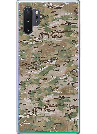 Чехол 2d пластиковый на телефон samsung galaxy note 10 plus камуфляж v5 "1201t-1756-58250"
