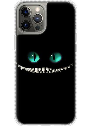 Чохол чохол bumper на телефон iphone 12 pro max чеширський кіт "689pc-2054-58250"