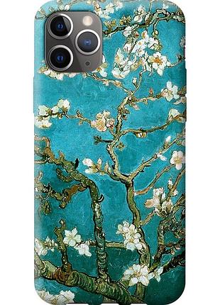 Чохол силіконовий на телефон iphone 11 pro max вінсент ван гог. сакура "841u-1723-58250"
