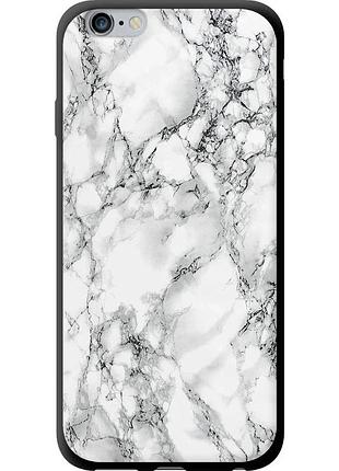 Чохол tpu на телефон iphone 6s plus мармур білий "4480b-91-58250"