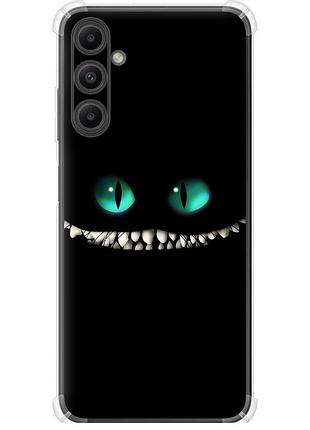 Чохол силіконовий протиударний с посиленими кутами на телефон samsung galaxy a05s чеширський кіт "689sp-3356-58250"