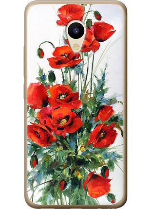 Чохол 2d пластиковий на телефон meizu m5 маки "523t-420-58250"