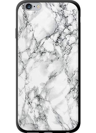 Чохол tpu на телефон iphone 6 plus мармур білий "4480b-48-58250"