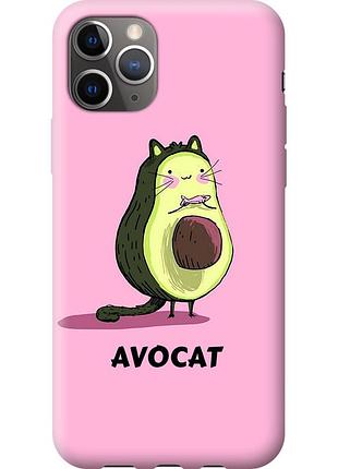 Чехол силиконовый на телефон iphone 11 pro max avocat "4270u-1723-58250"