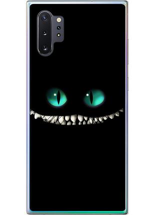 Чехол 2d пластиковый на телефон samsung galaxy note 10 plus чеширский кот "689t-1756-58250"