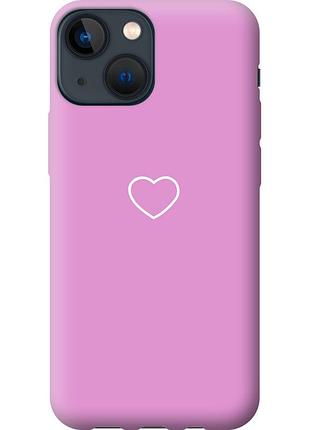 Чехол 2d пластиковый на телефон iphone 13 mini сердце 2 "4863t-2373-58250"