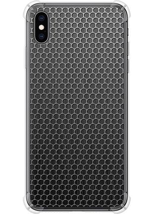 Чехол силикон с усиленными углами на телефон iphone xs max ячейки "243sp-1557-58250"