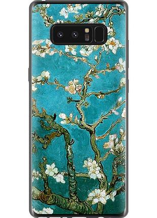 Чехол 2d пластиковый на телефон samsung galaxy note 8 винсент ван гог. сакура "841t-1020-58250"