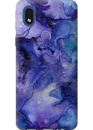 Чехол силиконовый на телефон samsung galaxy a01 core a013f мрамор 7 "4802u-2065-58250"