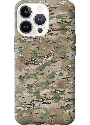 Чохол 2d пластиковий на телефон iphone 13 pro камуфляж v5 "1201t-2372-58250"