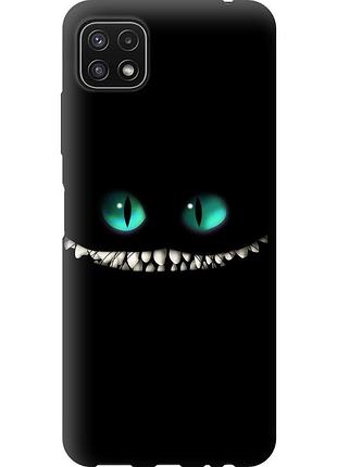Чехол силиконовый на телефон samsung galaxy a22 5g a226b чеширский кот "689u-2581-58250"