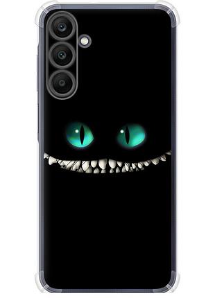 Чохол силіконовий протиударний с посиленими кутами на телефон samsung galaxy a25 5g чеширський кіт "689sp-3495-58250"