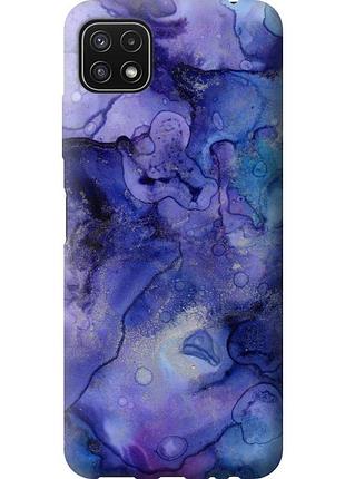 Чехол силиконовый на телефон samsung galaxy a22 5g a226b мрамор 7 "4802u-2581-58250"