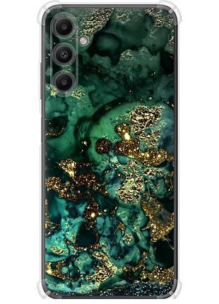 Чохол силіконовий протиударний с посиленими кутами на телефон samsung galaxy a05s мармур золото багатство "5419sp-3356-58250"