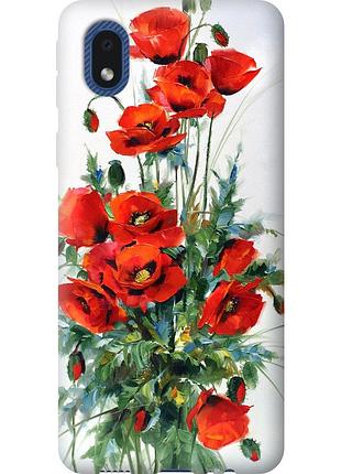 Чохол силіконовий на телефон samsung galaxy a01 core a013f маки "523u-2065-58250"
