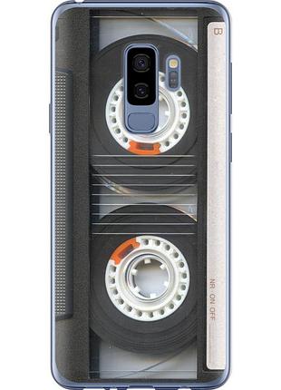 Чехол силиконовый на телефон samsung galaxy s9 plus кассета "876u-1365-58250"