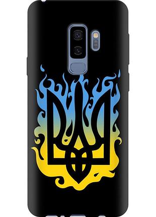 Чехол tpu патриотический на телефон samsung galaxy s9 plus герб v1 "5258b-1365-58250"