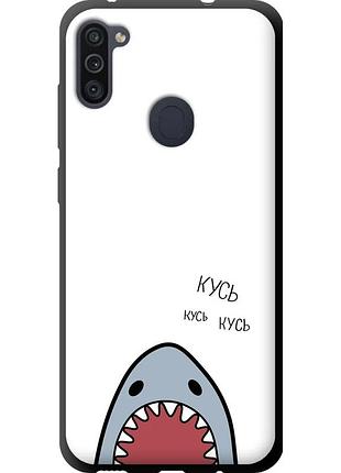 Чехол tpu на телефон samsung galaxy m11 m115f акула "4870b-1905-58250"