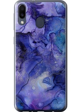 Чехол силиконовый на телефон samsung galaxy m20 мрамор 7 "4802u-1660-58250"