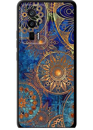 Чохол tpu на телефон xiaomi poco f5 pro 5g золотий візерунок "678b-3193-58250"