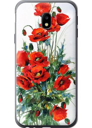 Чехол силиконовый на телефон samsung galaxy j3 (2017) маки "523u-650-58250"