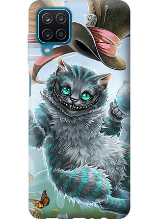 Чохол силіконовий на телефон samsung galaxy a12 a125f чеширський кіт 2 "3993u-2201-58250"
