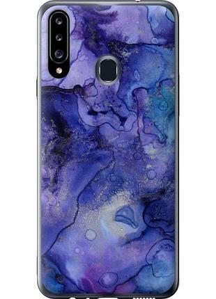Чохол 2d пластиковий на телефон samsung galaxy a20s a207f мармур 7 "4802t-1775-58250"