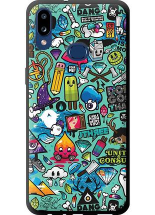 Чохол tpu на телефон samsung galaxy a10s a107f стікер бомбінг 1 "693b-1776-58250"