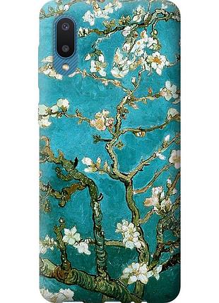 Чохол 2d пластиковий на телефон samsung galaxy a02 a022g вінсент ван гог. сакура "841t-2260-58250"
