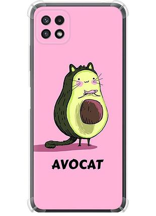 Чехол силикон с усиленными углами на телефон samsung galaxy a22 5g a226b avocat "4270sp-2581-58250"