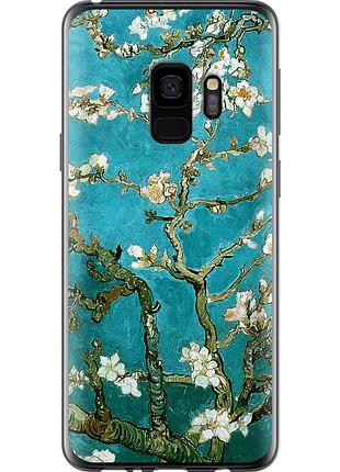 Чехол 2d пластиковый на телефон samsung galaxy s9 винсент ван гог. сакура "841t-1355-58250"