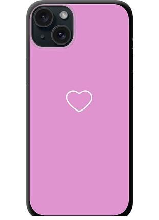 Чохол tpu на телефон iphone 15 plus серце 2 "4863b-3097-58250"