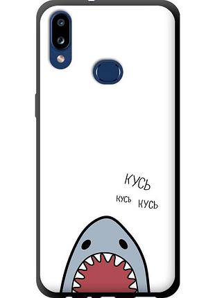 Чехол tpu на телефон samsung galaxy a10s a107f акула "4870b-1776-58250"