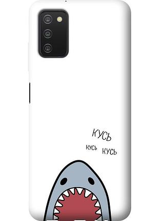 Чохол 2d пластиковий на телефон samsung galaxy a03s a037f акула "4870t-2381-58250"