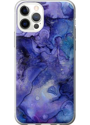 Чохол силіконовий на телефон iphone 12 pro мармур 7 "4802u-2052-58250"