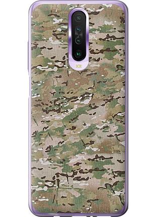 Чохол 2d пластиковий на телефон xiaomi redmi k30 камуфляж v5 "1201t-1836-58250"