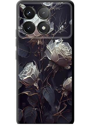 Чехол tpu на телефон xiaomi redmi k70 розы 2 "5550b-3799-58250"