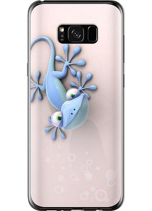 Чохол силіконовий на телефон samsung galaxy s8 plus гекончик "1094u-817-58250"