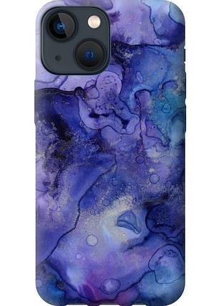 Чохол 2d пластиковий на телефон iphone 13 mini мармур 7 "4802t-2373-58250"