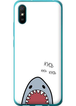 Чохол силіконовий на телефон xiaomi redmi 9a акула "4870u-2034-58250"