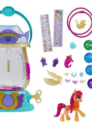 Игровой набор my little pony sparkle reveal lantern sunny starscout .