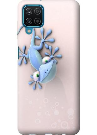 Чехол силиконовый на телефон samsung galaxy m12 m127f геккончик "1094u-2360-58250"