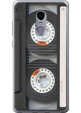 Чохол силіконовий на телефон xiaomi redmi note 4 касета "876u-352-58250"