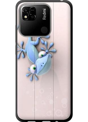 Чехол tpu на телефон xiaomi redmi 9c геккончик "1094b-2035-58250"