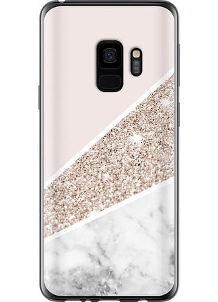 Чохол 2d пластиковий на телефон samsung galaxy s9 пастельний мармур "4342t-1355-58250"