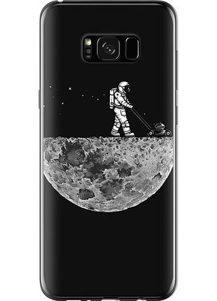 Чохол силіконовий на телефон samsung galaxy s8 plus moon in dark "4176u-817-58250"