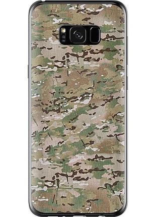 Чохол силіконовий на телефон samsung galaxy s8 plus камуфляж v5 "1201u-817-58250"