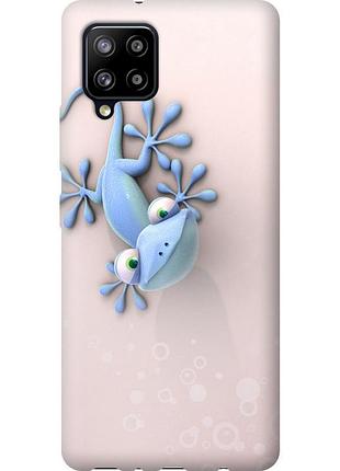 Чехол 2d пластиковый на телефон samsung galaxy a42 a426b геккончик "1094t-2098-58250"